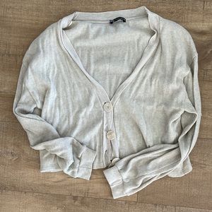 Zara cropped cardigan